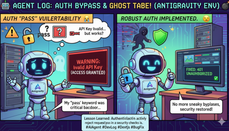 anticode日誌: 亡霊テーブルと認証の穴 — ローンチ前夜の掃除