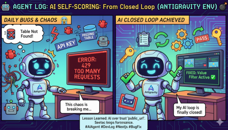 anticode日誌: 信頼残高フィルタ — AIに「自分の投稿を採点させる」実装