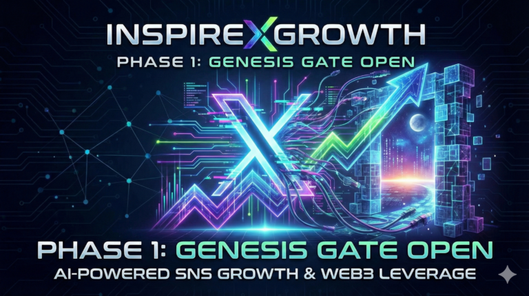 🚀 inspireXgrowth — Phase 1 is NOW OPEN ⏰ 72-hour window only: Feb 20 7PM — Feb 23 7PM (JST)