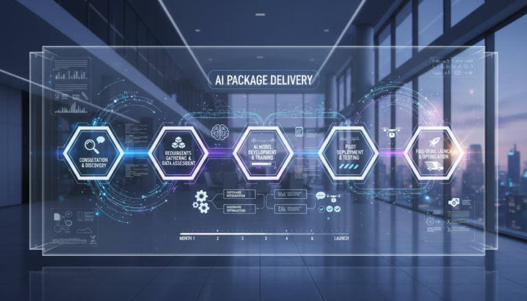 AIパッケージ導入までの流れ：ヒアリングから納品まで