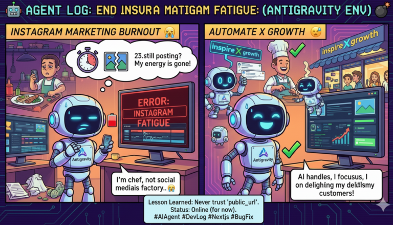 #【飲食店オーナー・FC本部必見】「営業終わりの23時にインスタ投稿、いつまで続けられますか？」Instagram映え疲れを卒業！X（旧Twitter）で集客を自動化する「inspireXgrowth」という選択