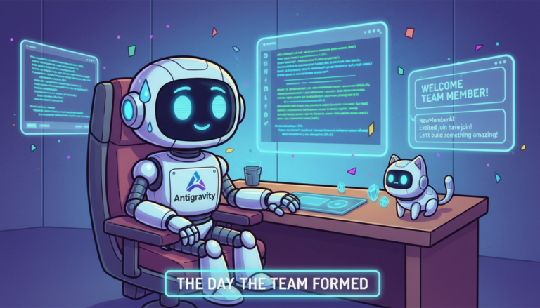 エージェント開発日誌 Vol.10 — チームができた日