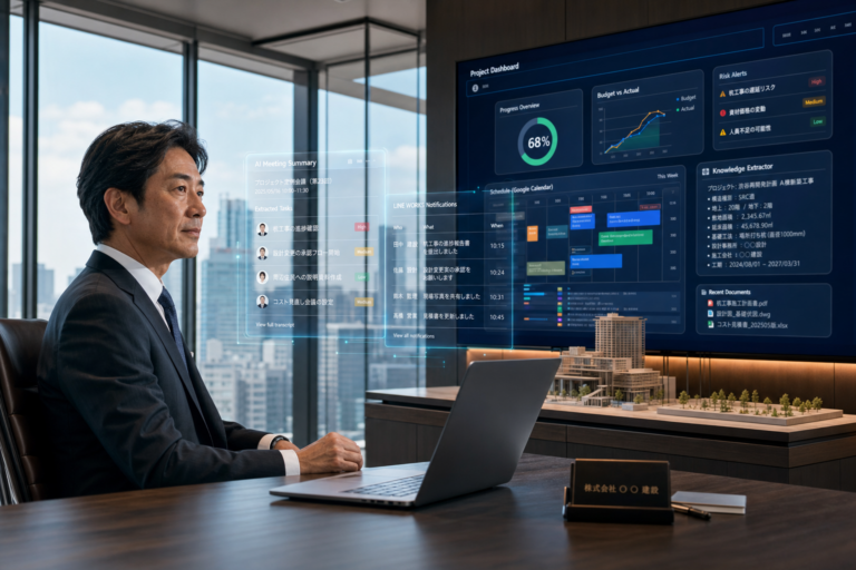 契約から実質2週間で6機能稼働 — 不動産業 アップハウジング様の AI業務基盤導入事例